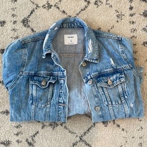 Distressed Jean Jacket